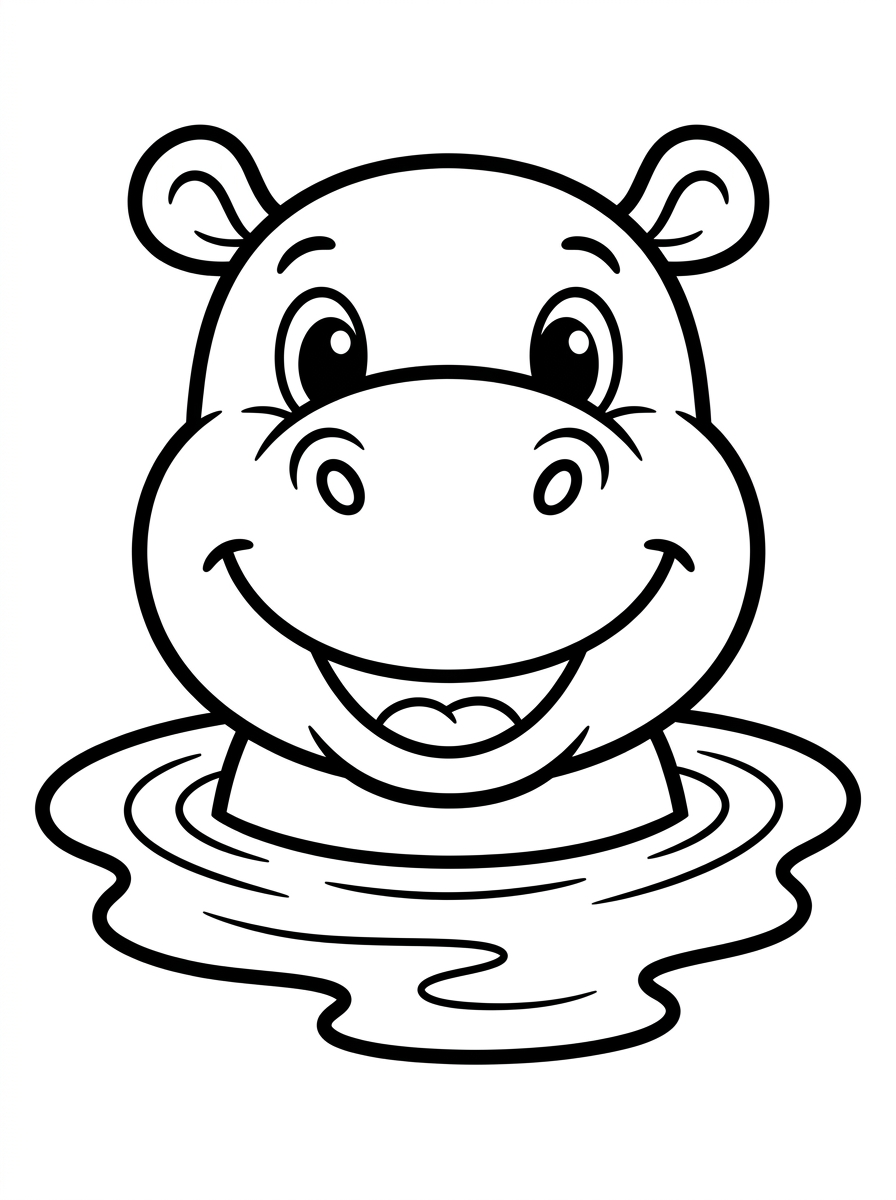 Smiling Hippo